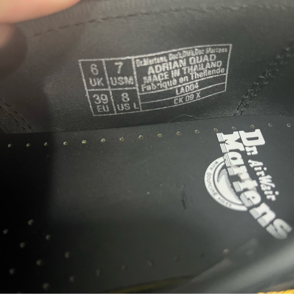 Dr. Martens Black Leather Tassel Loafers - Picture 5 of 5